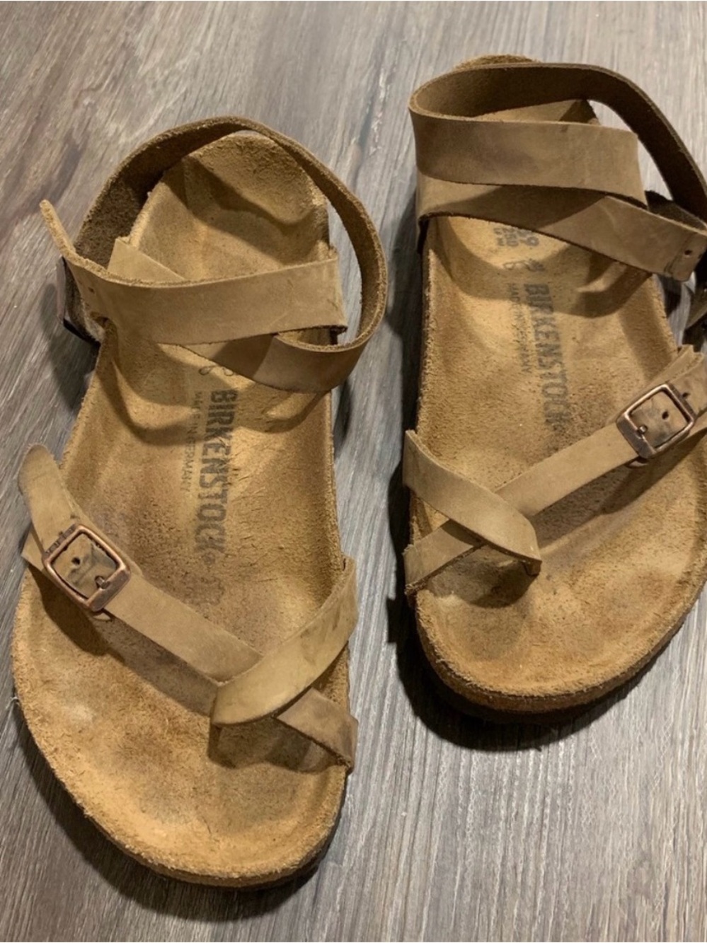 Birkenstock 39 100% Leather